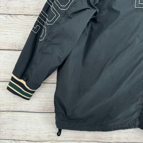 BDG Urban Outfitters Sherpa Lined Bomber Jacket‎ Men's Size Large Black - Picture 8 of 13
